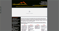 Desktop Screenshot of adirondackstoves.com